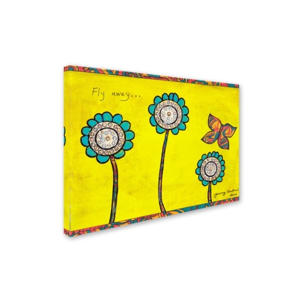 Tammy Kushnir 'Fly Away' Canvas Art,14x19